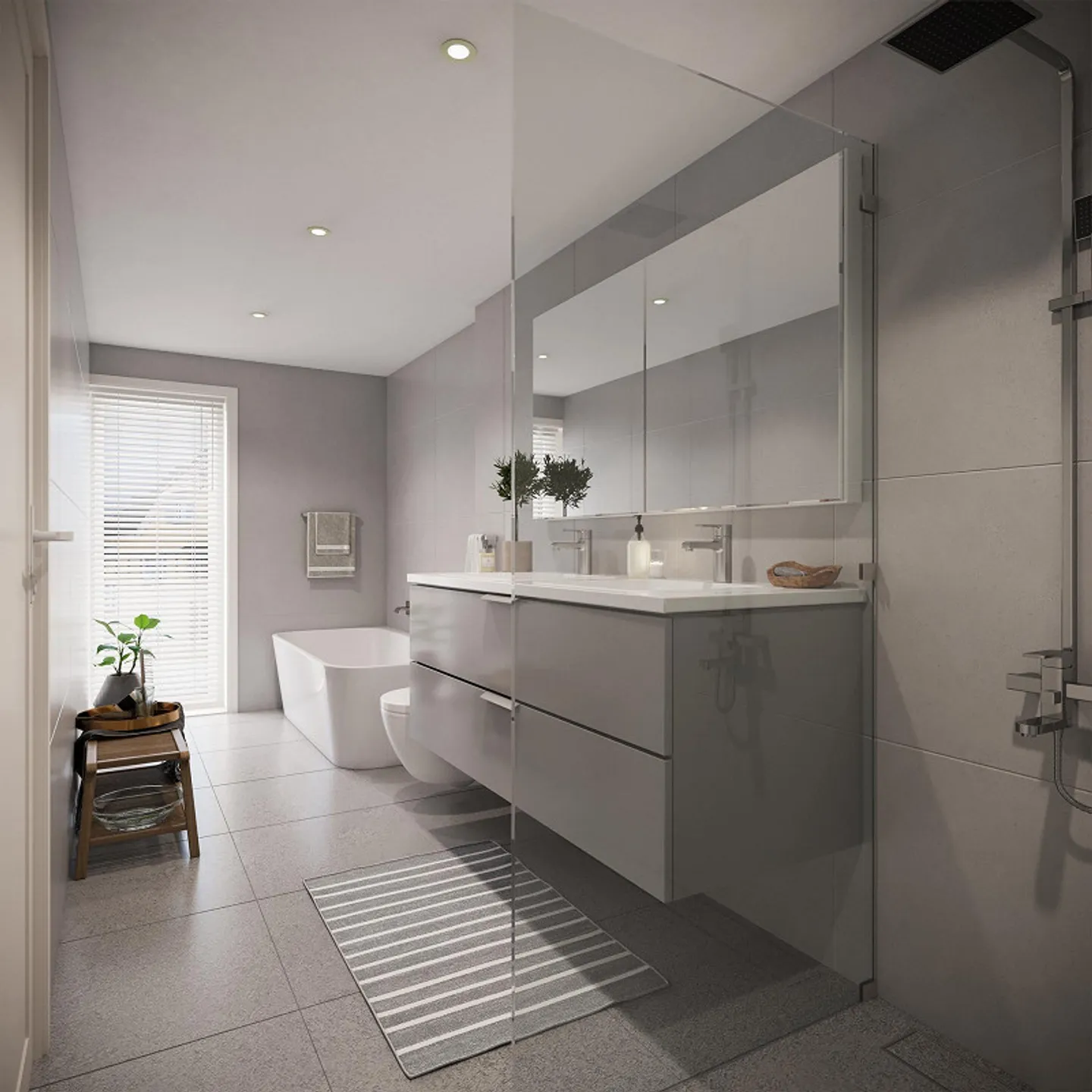 Co-création dans l'aménagement intérieur - Appartement en duplex exclusif de 4,5 pièces à Birsfelden - Photo 4 sur 16