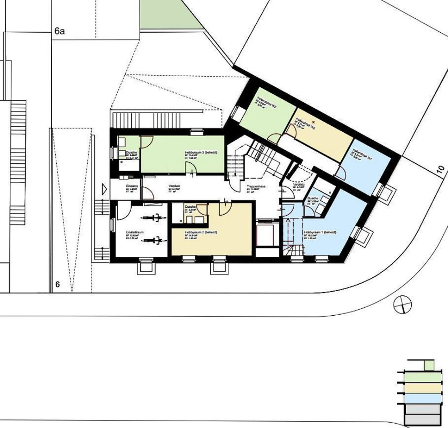 Co-création dans l'aménagement intérieur - Appartement en duplex exclusif de 4,5 pièces à Birsfelden - Photo 7 sur 16