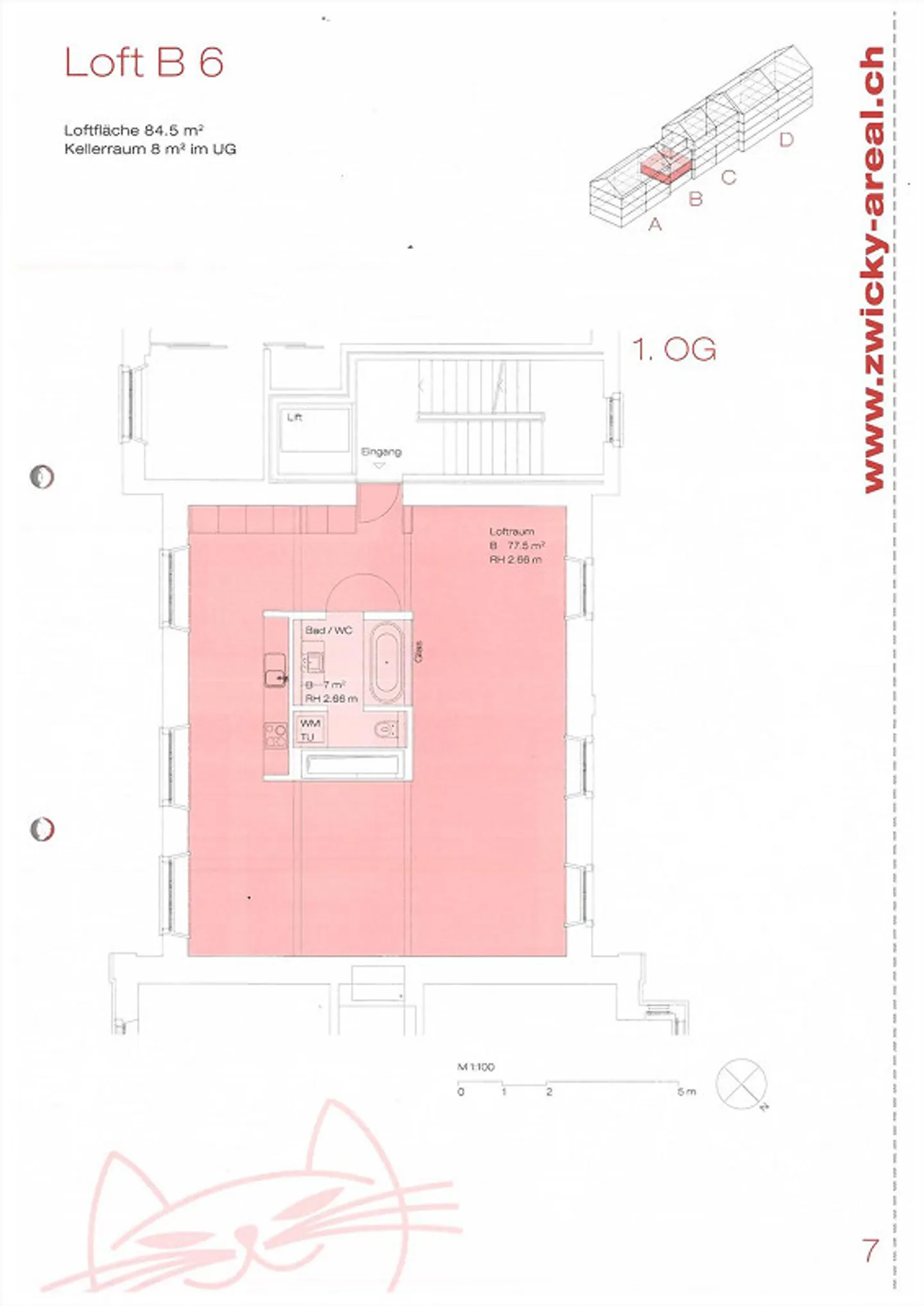 Urbanes Loft im Zwicky-Areal - Foto 5 von 5