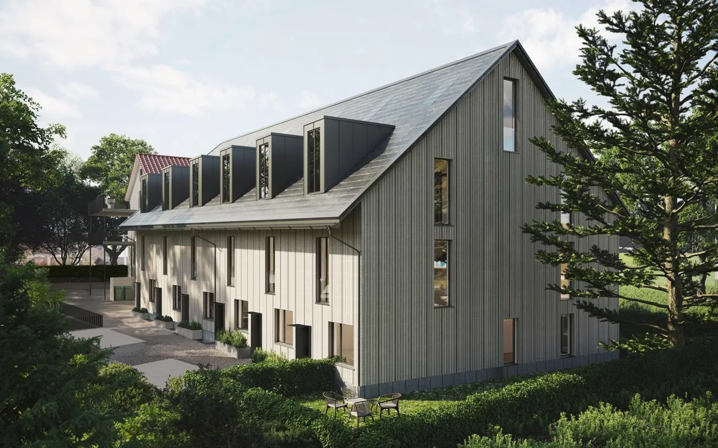 Modernes Reihenhaus mit Grünblick - Foto 8 von 8