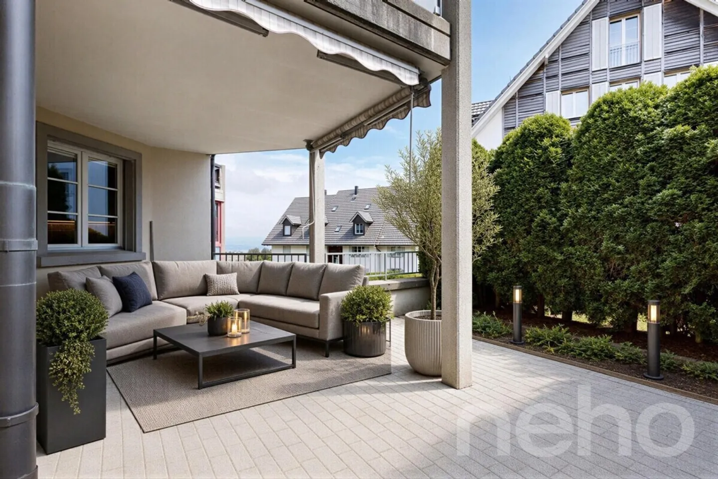 Appartement spacieux de 3,5 pièces avec terrasse ensoleillée - Photo 3 sur 11