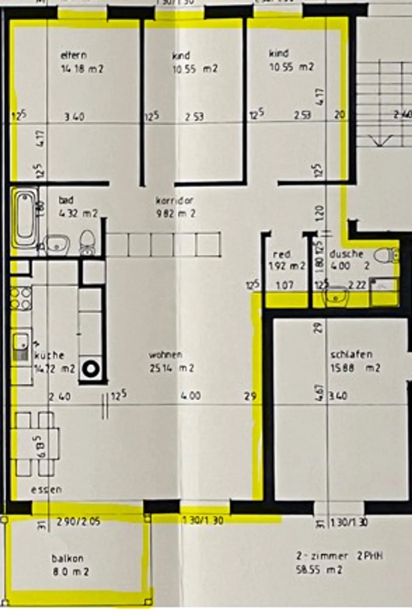 Appartamento tranquillo di 4,5 stanze nel verde - Foto 13 di 13