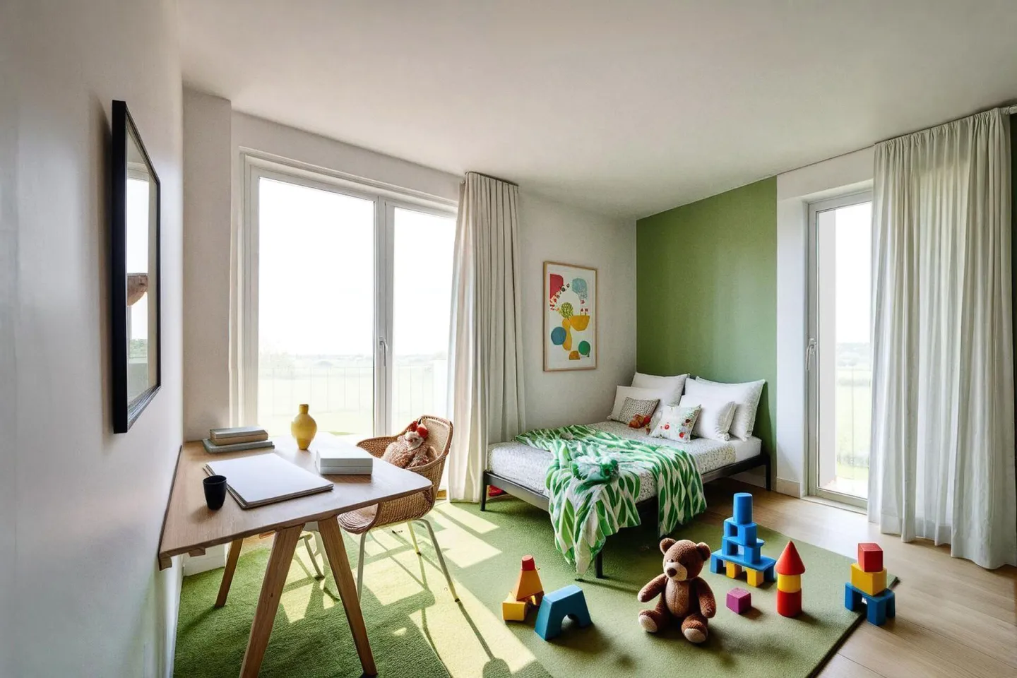 Appartamento familiare di 4,5 stanze al piano terra con giardino - Foto 6 di 8