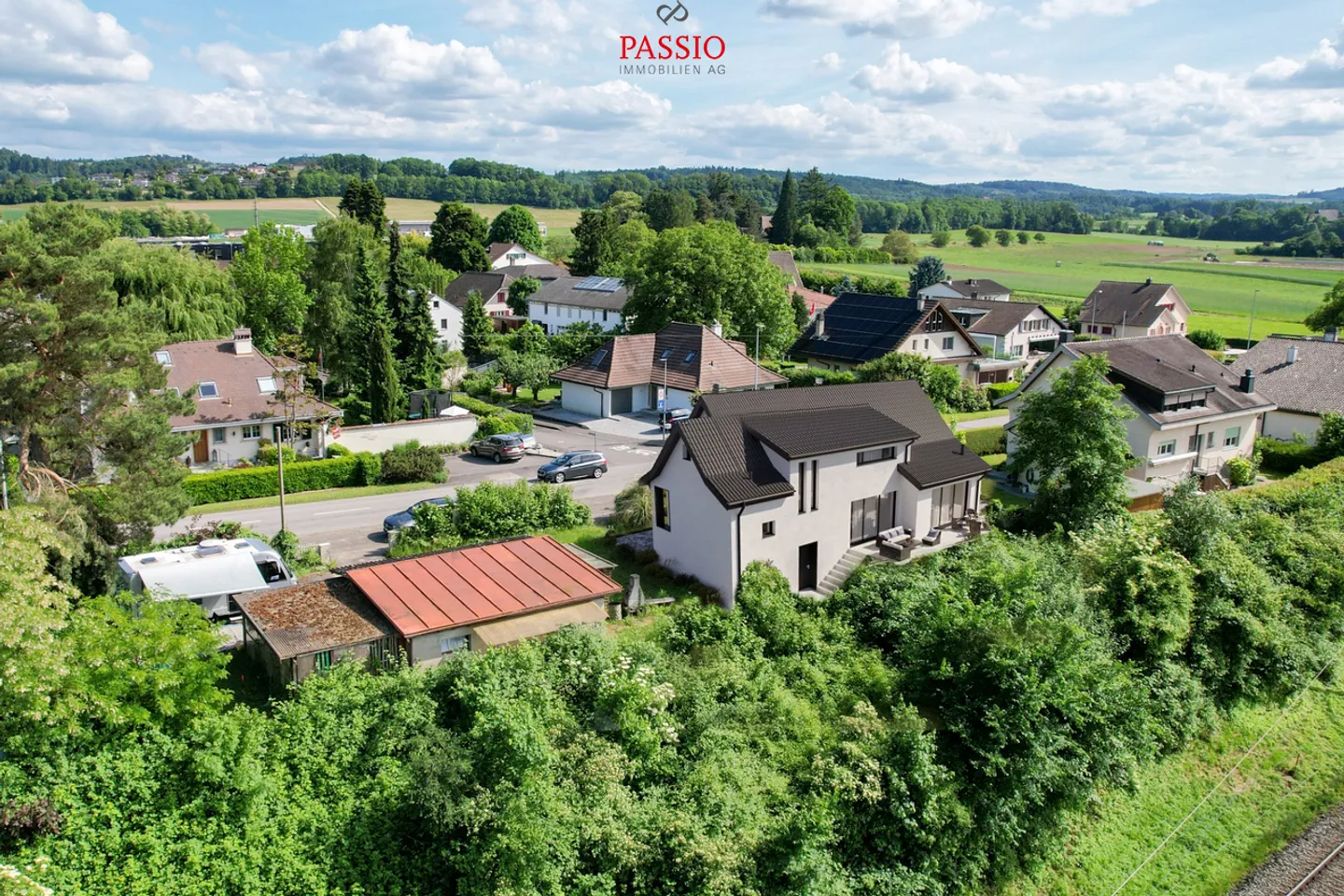 Elegante casa unifamiliare di nuova costruzione con vista lago - Foto 12 di 15