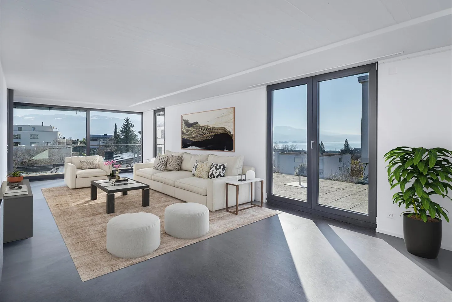Gioiello architettonico con vista lago e potenziale - Foto 3 di 7