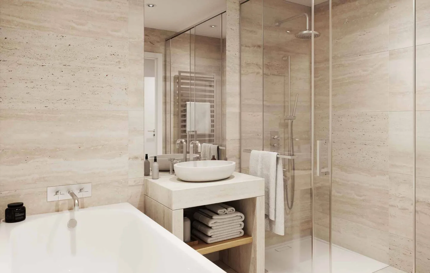 Spacious 4.5 room NEW penthouse with terrace, a stone's throw from Lake Geneva - Photo 6 of 7