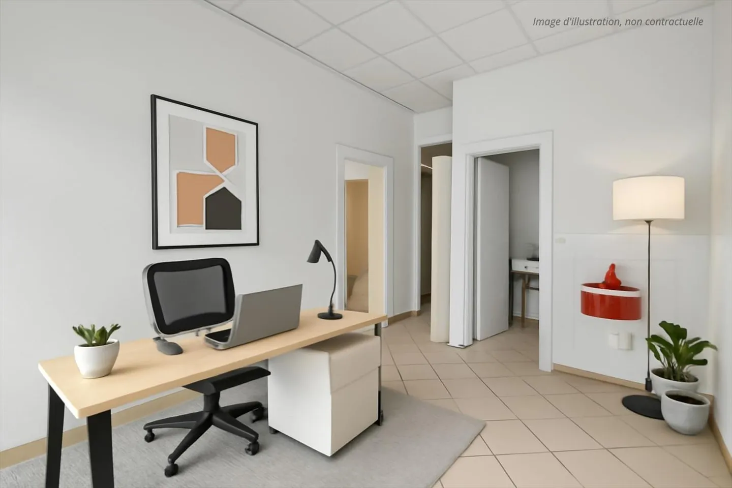 DA AFFITTARE? Arcade luminosa di 93 m² a Versoix - Foto 6 di 9