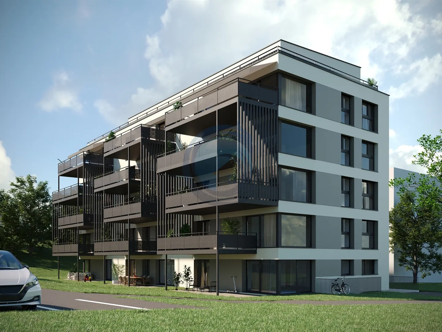 NEW APARTMENT WITH 5.5 M ON THE GROUND FLOOR WITH TERRACE AND GARDEN - Photo 1 of 8