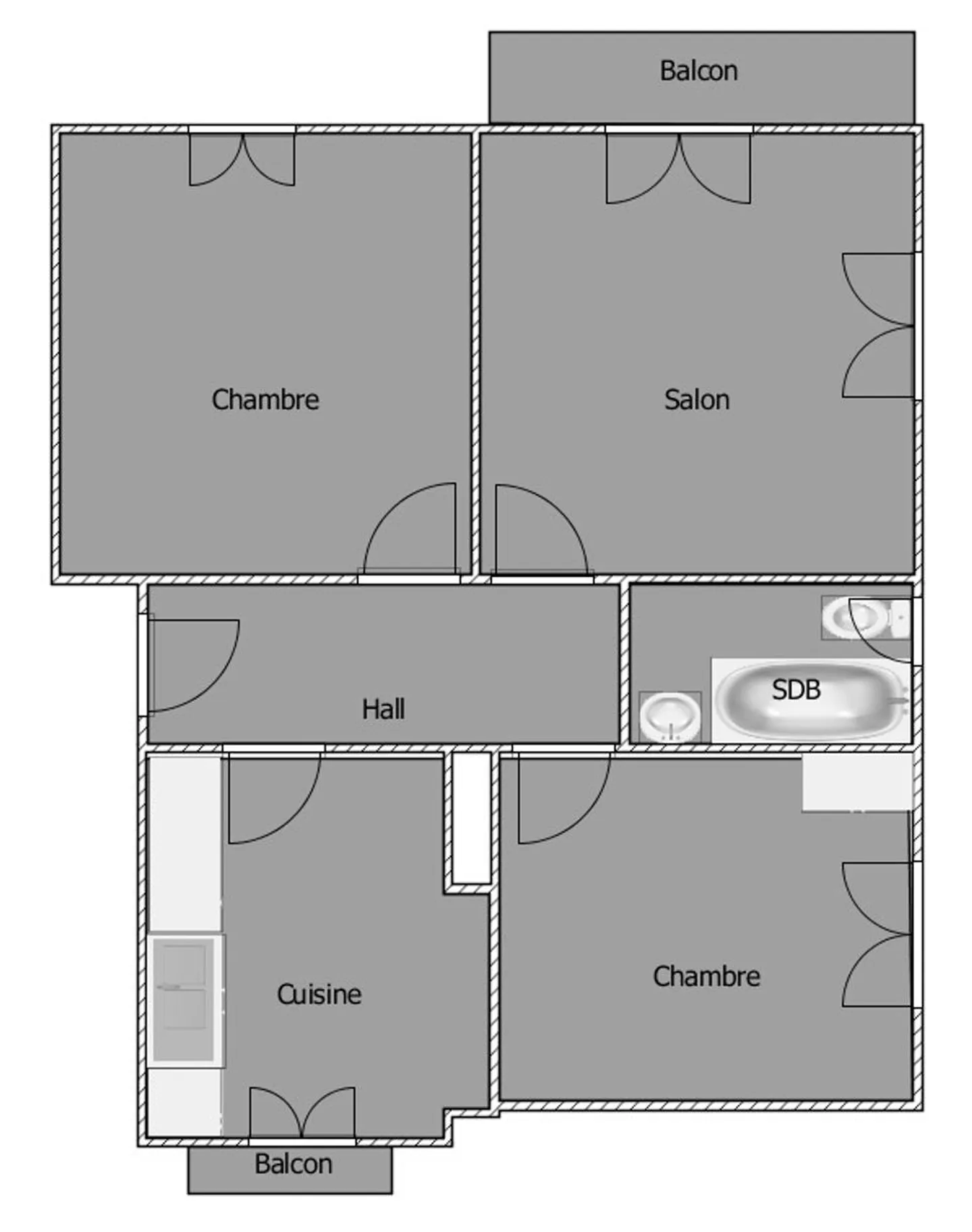 10 Rue des Chansons, Peseux - 3 rooms on the 2nd floor - Photo 9 of 9