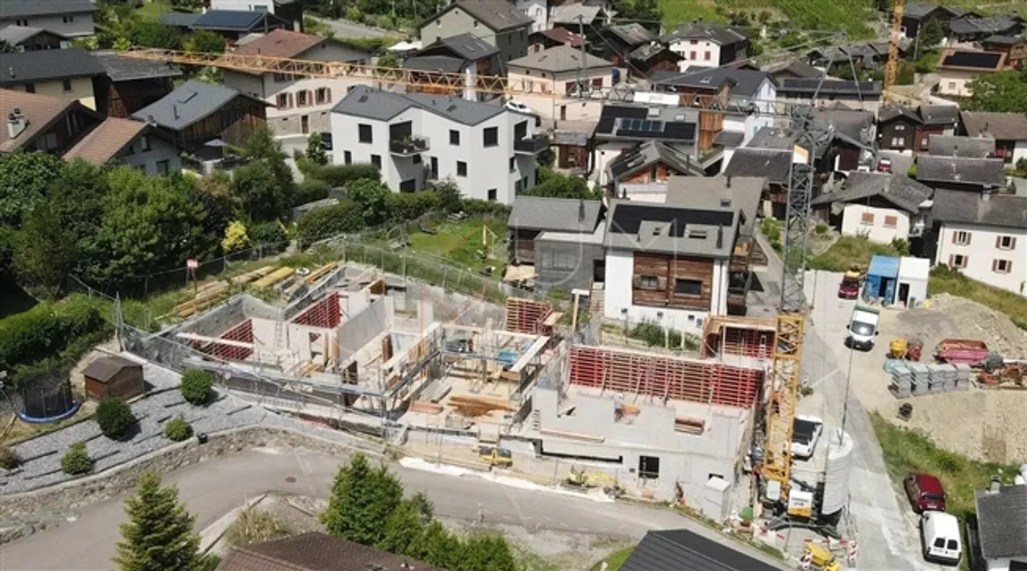 Martigny-Croix - Spacious 5.5 Room New Build with Terrace - Photo 11 of 14