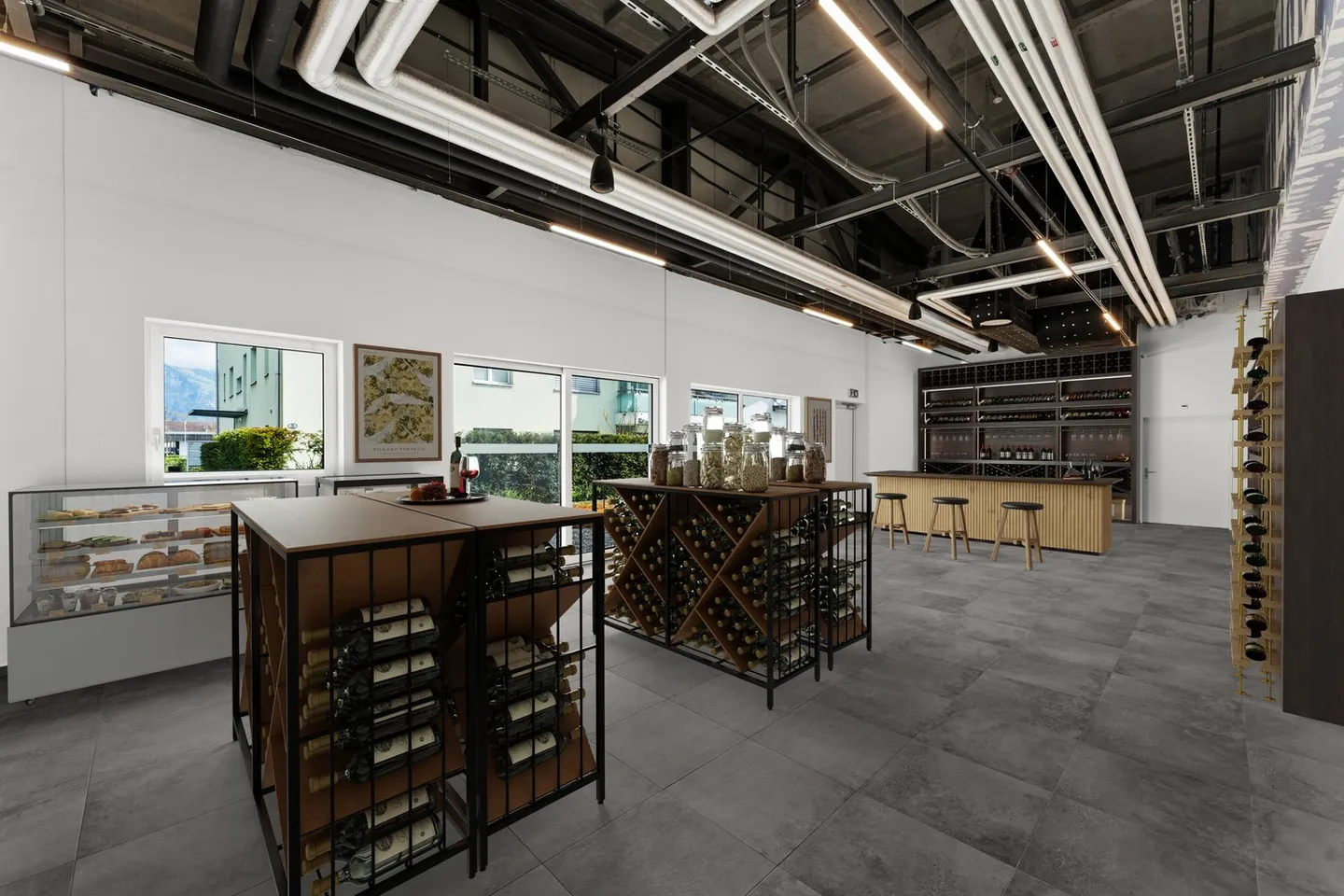 Lavorare al cuore di Buochs – Spazio commerciale attraente a Nähseydi - Foto 3 di 7