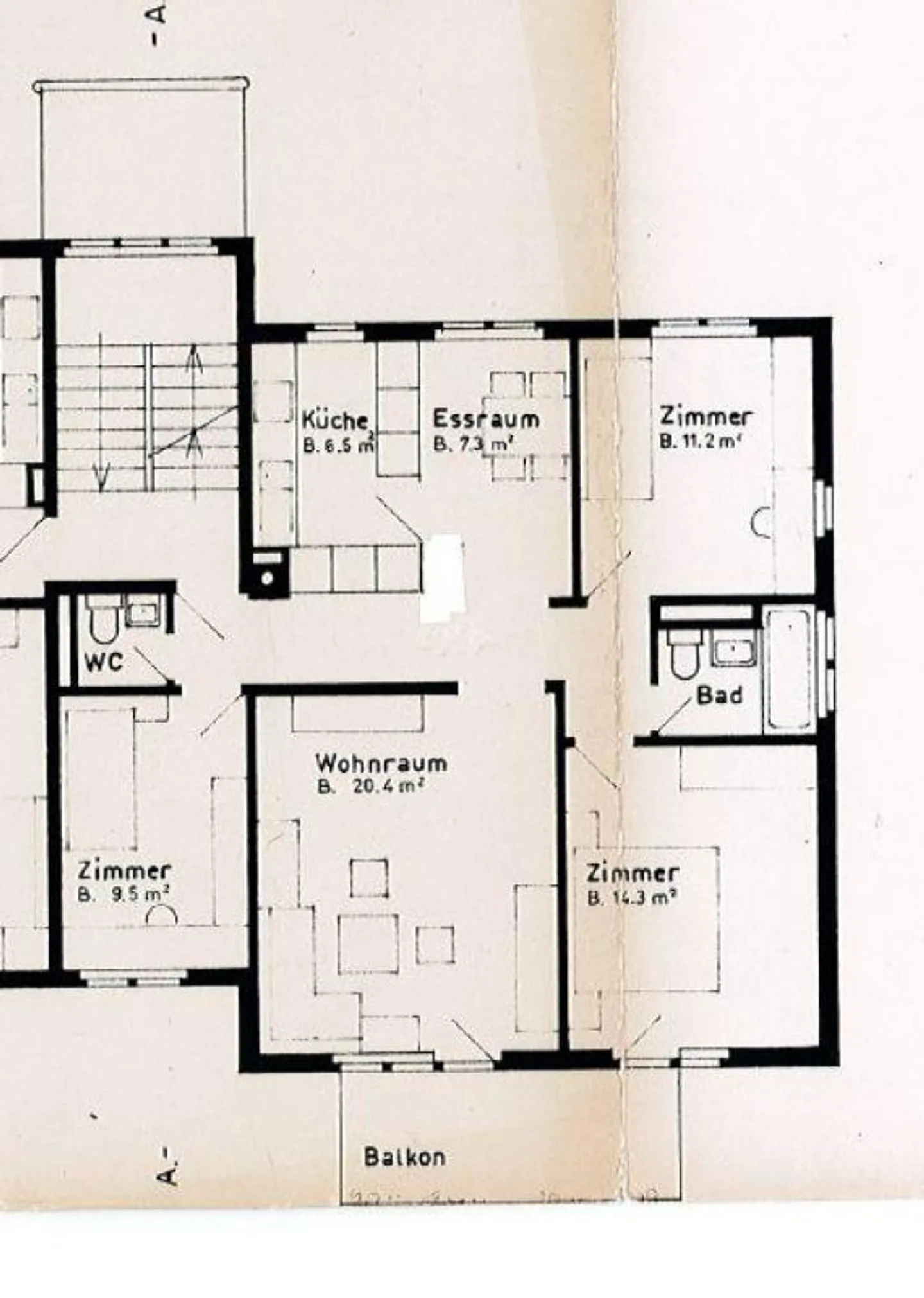 Geräumige Wohnung in Eschenbach - Foto 12 von 12