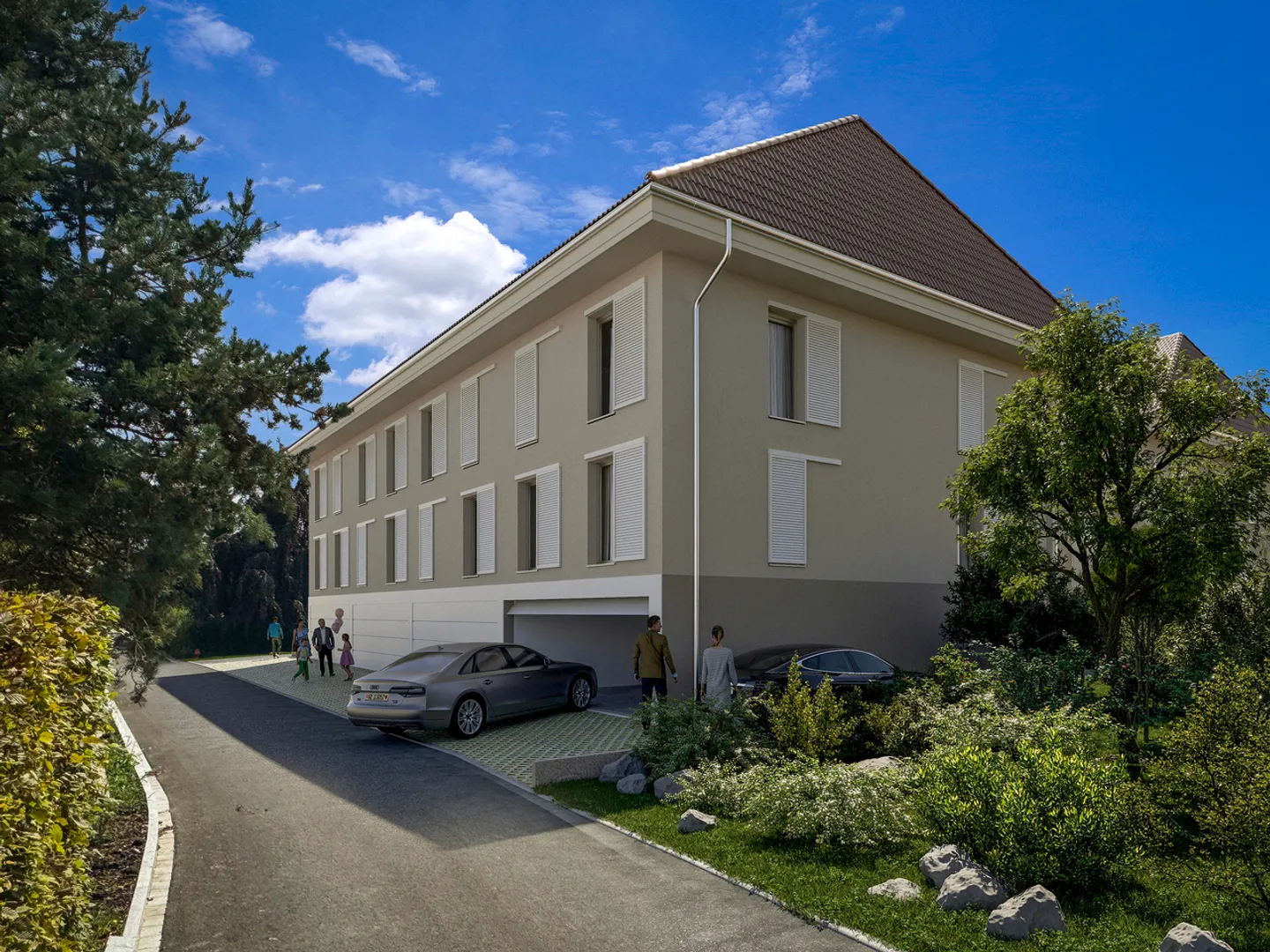 Nuovo progetto di costruzione "QUARTETT" Casa 2 (Casa angolare) - Foto 8 di 10