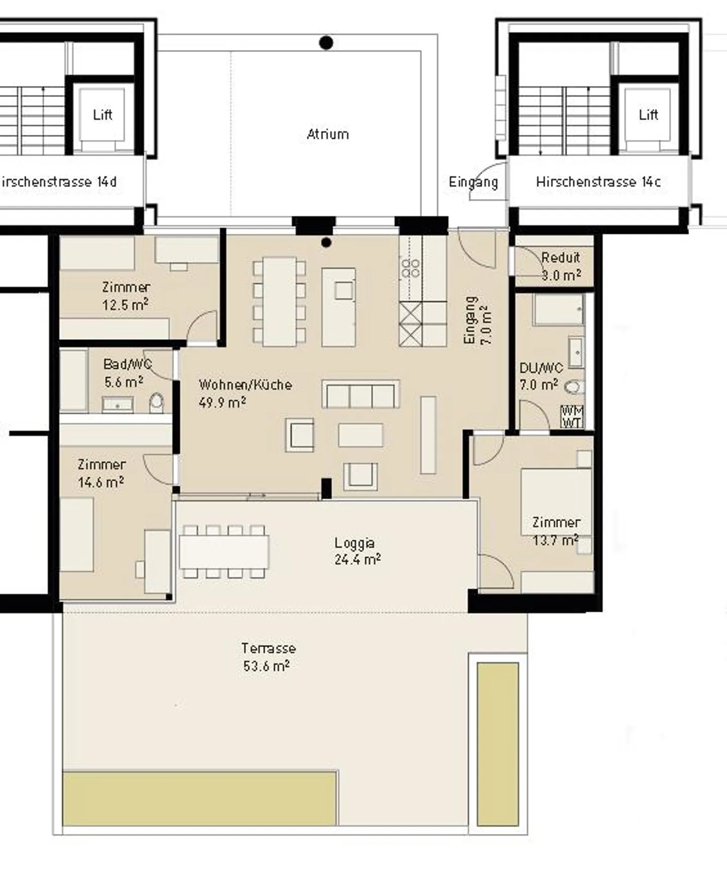 Modernes Apartment in Gossau - Foto 17 von 17