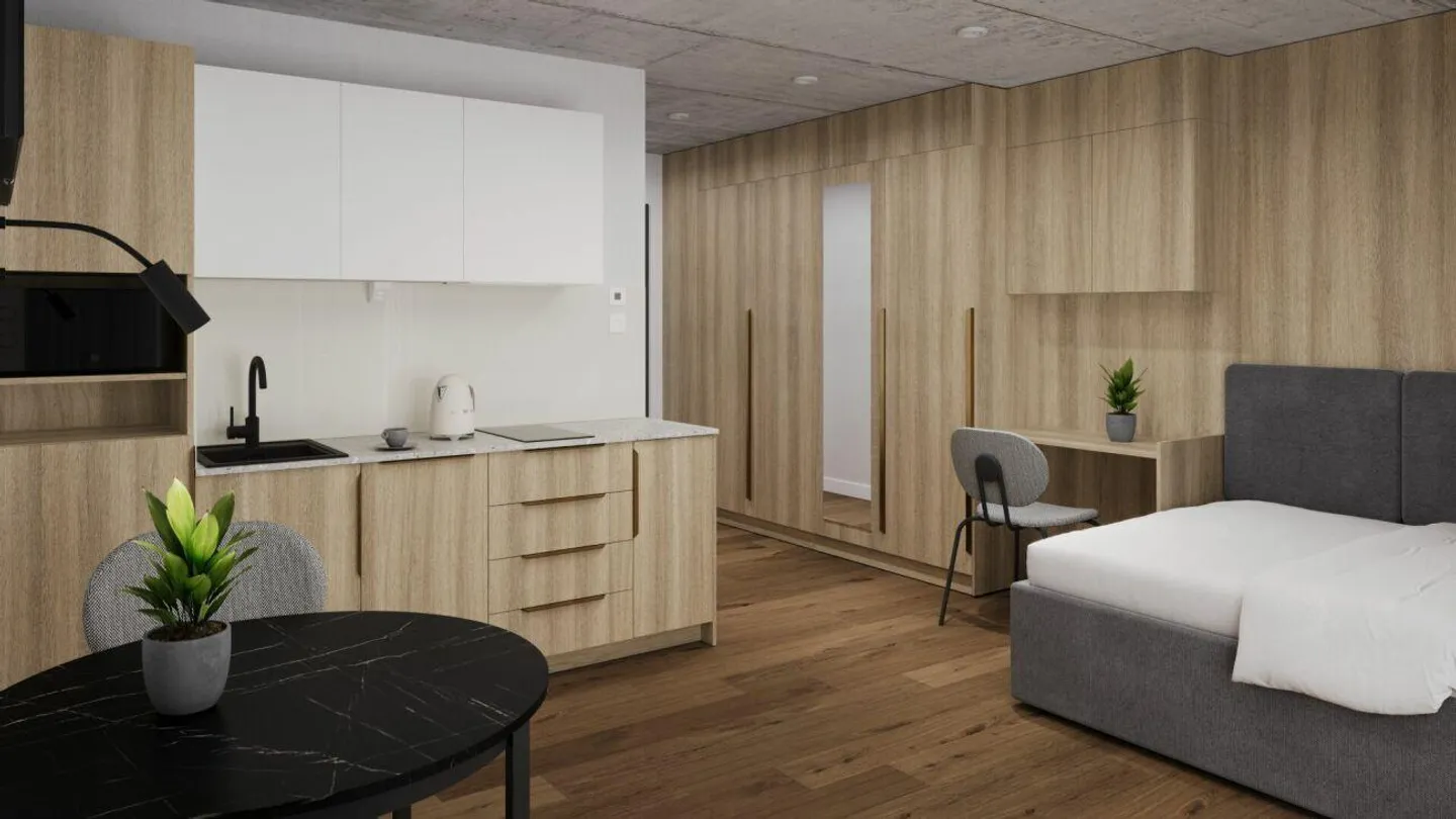 Appartement BASIC meublé - 25 m2 - Photo 3 sur 13