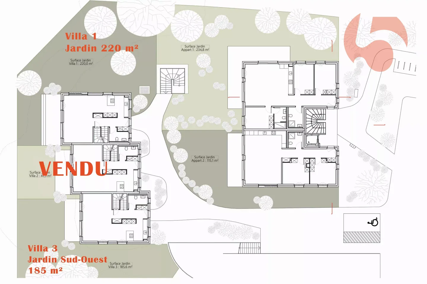 NEW small basement variant - contiguous villas 6.5 pcs 1 km LEB - Photo 7 of 16