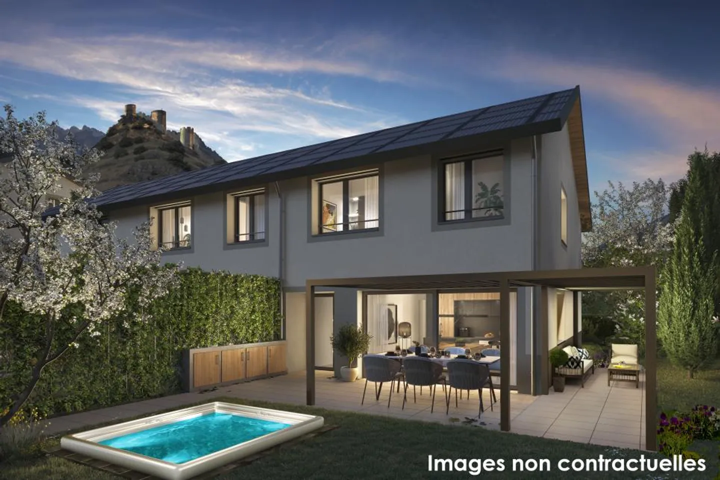 VILLA A SCHIERA LUSSUOSA 181 M2 - Foto 2 di 10