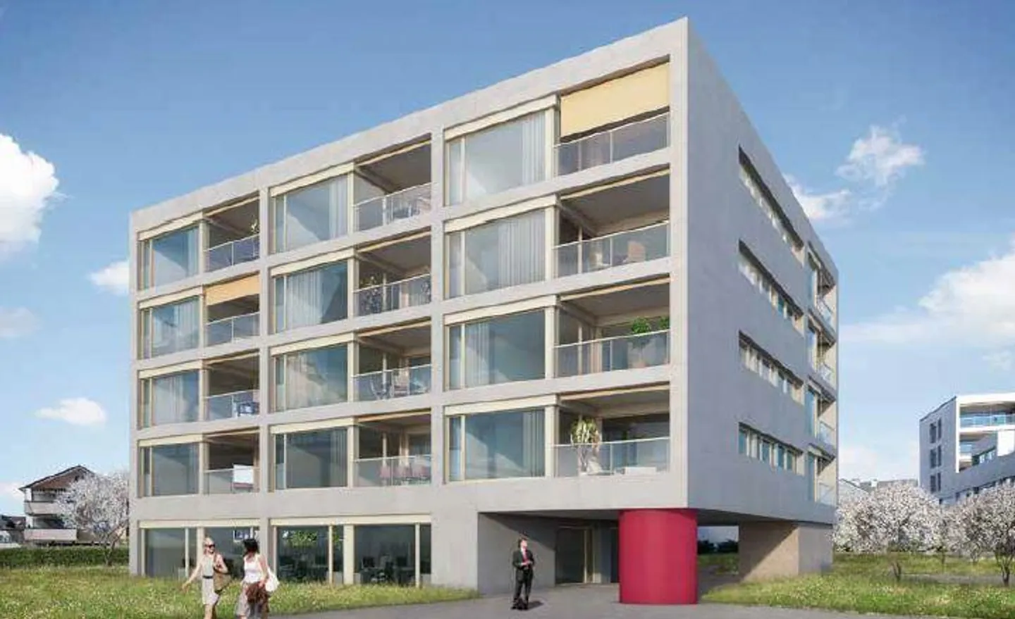 Appartement 3,5 pièces 95m², près du centre et de la gare - Photo 1 sur 18