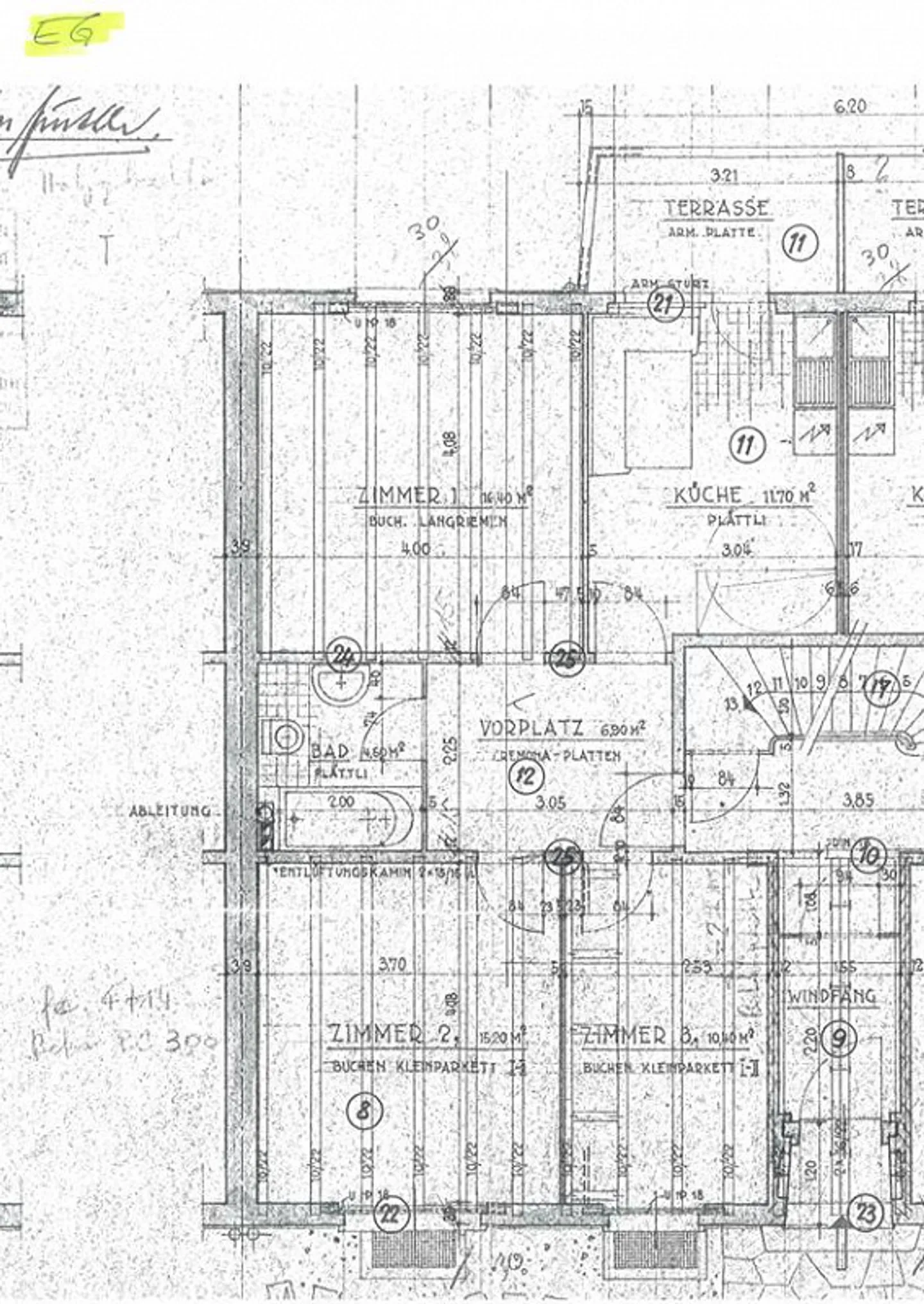 Charming 3-room apartment on the ground floor in a quiet location - Photo 6 of 6