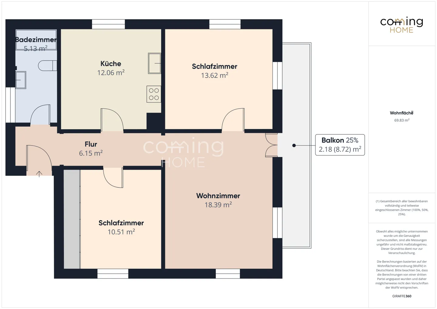 Wohnen mit Bergsicht: Attraktive 3.5-Zimmerwohnung in Eyholz als Zweitwohnsitz - Foto 10 von 10