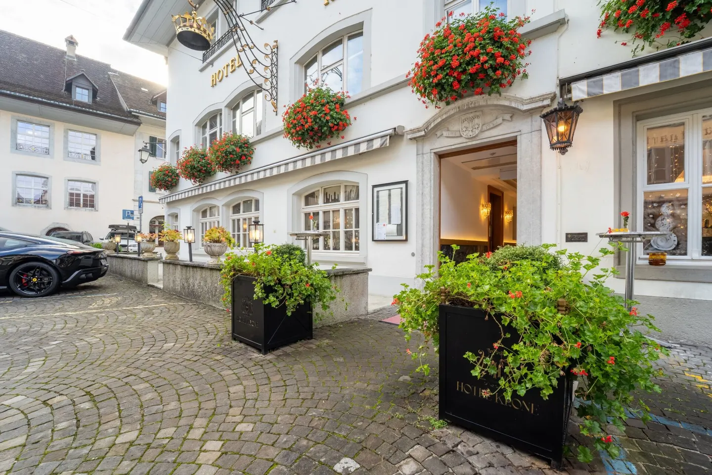 Hôtel Krone - Hôtel traditionnel avec restaurant dans la ville historique - Photo 2 sur 15