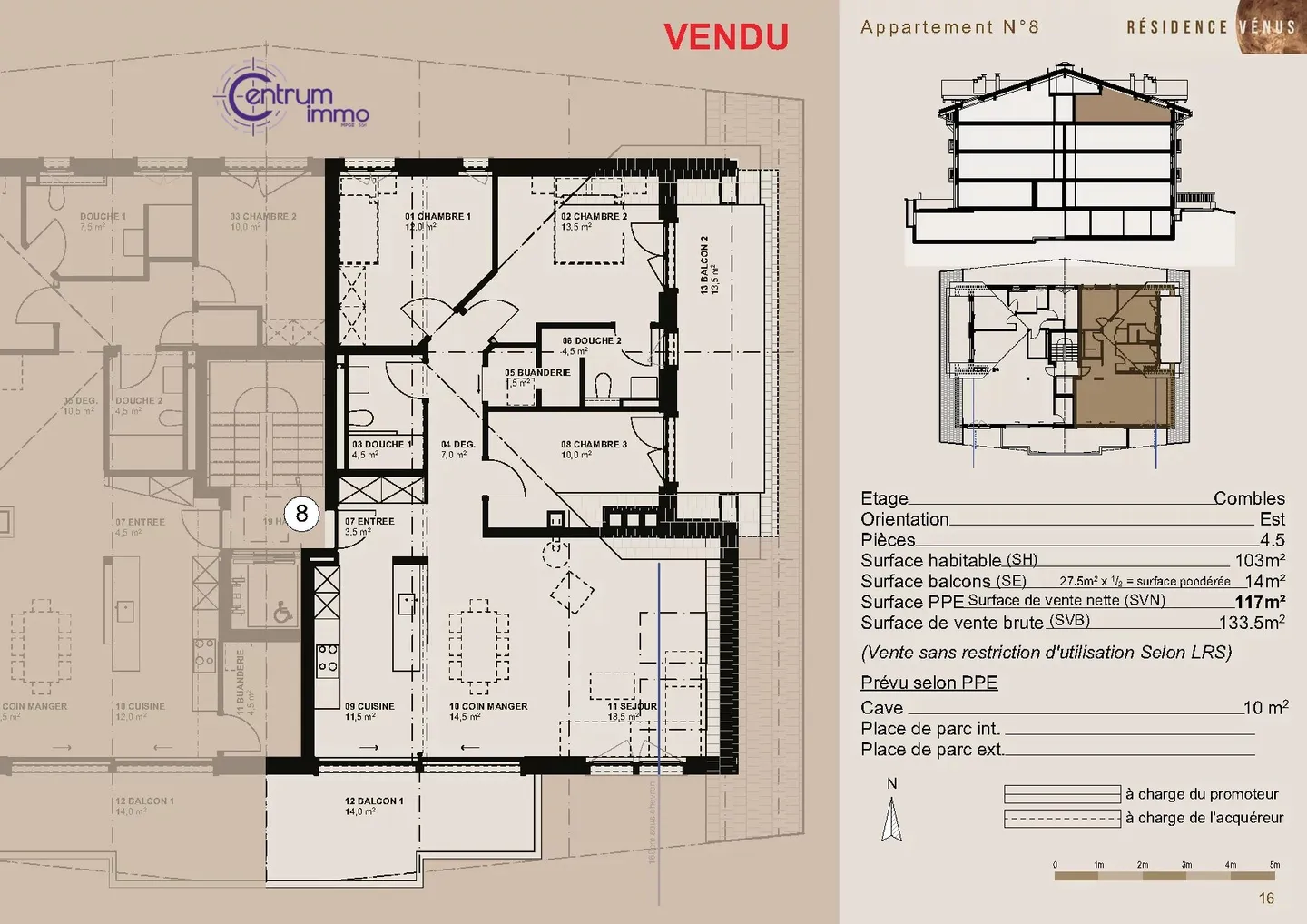 Condo à vendre à Troistorrents, Suisse - Photo 14 sur 17