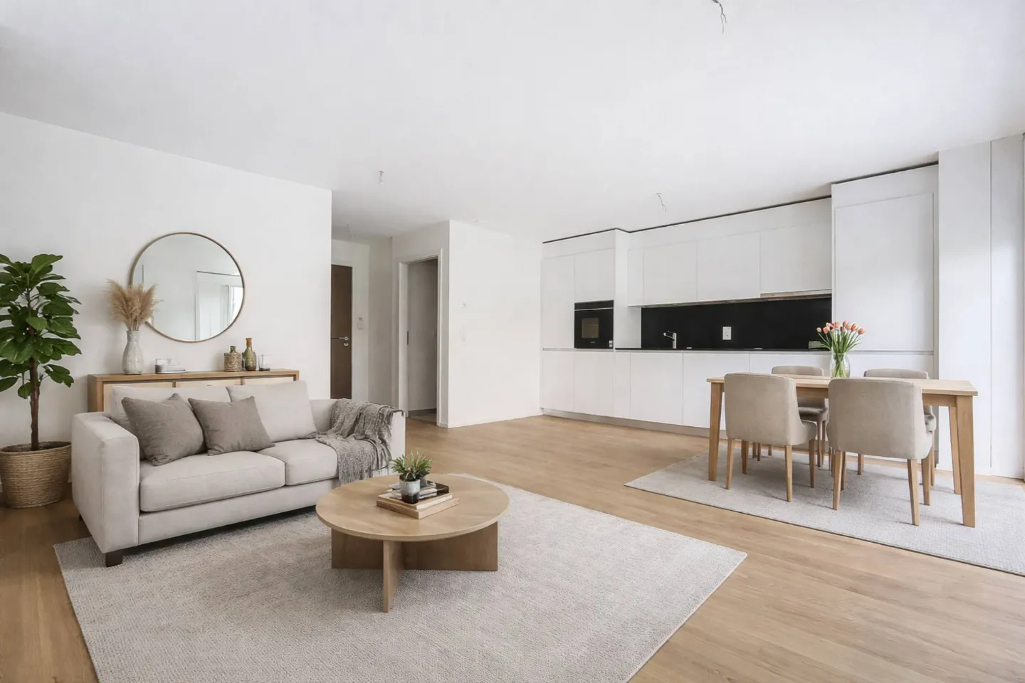 Nuovo appartamento di 2,5 stanze con terrazza e giardino - Foto 1 di 13