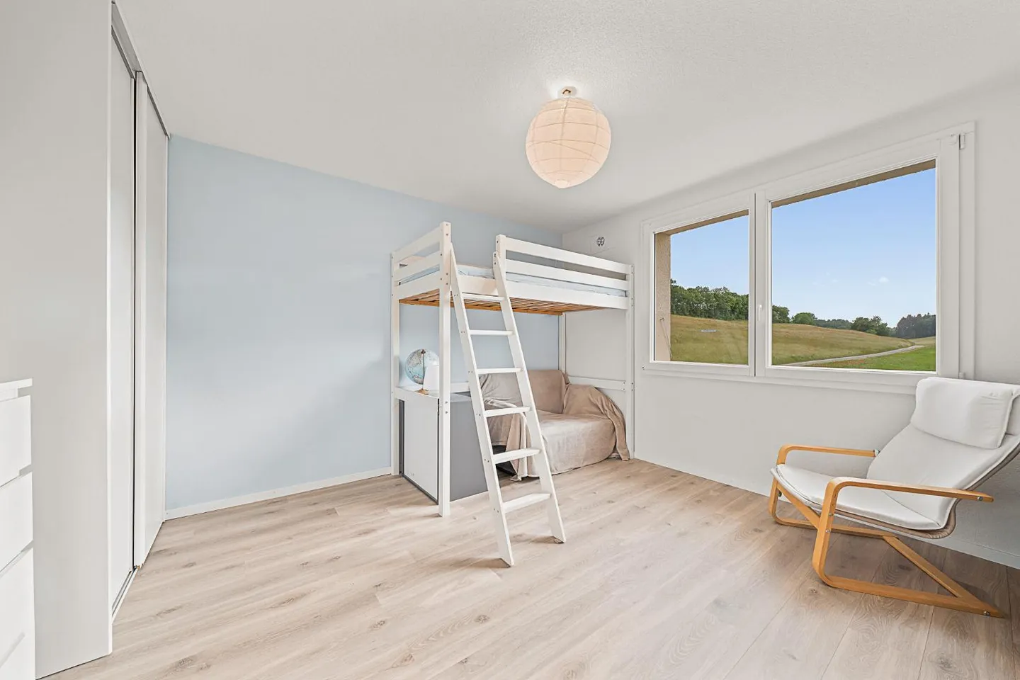 VALEYRES-SOUS-RANCES - Incantevole appartamento duplex di 5,5 locali con balcone - Foto 8 di 13