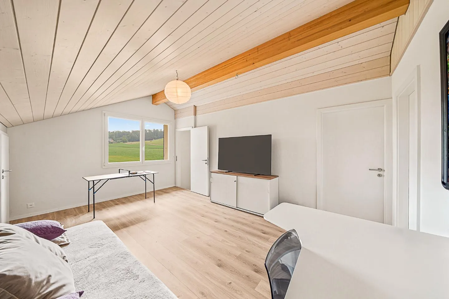 VALEYRES-SOUS-RANCES - Incantevole appartamento duplex di 5,5 locali con balcone - Foto 12 di 13