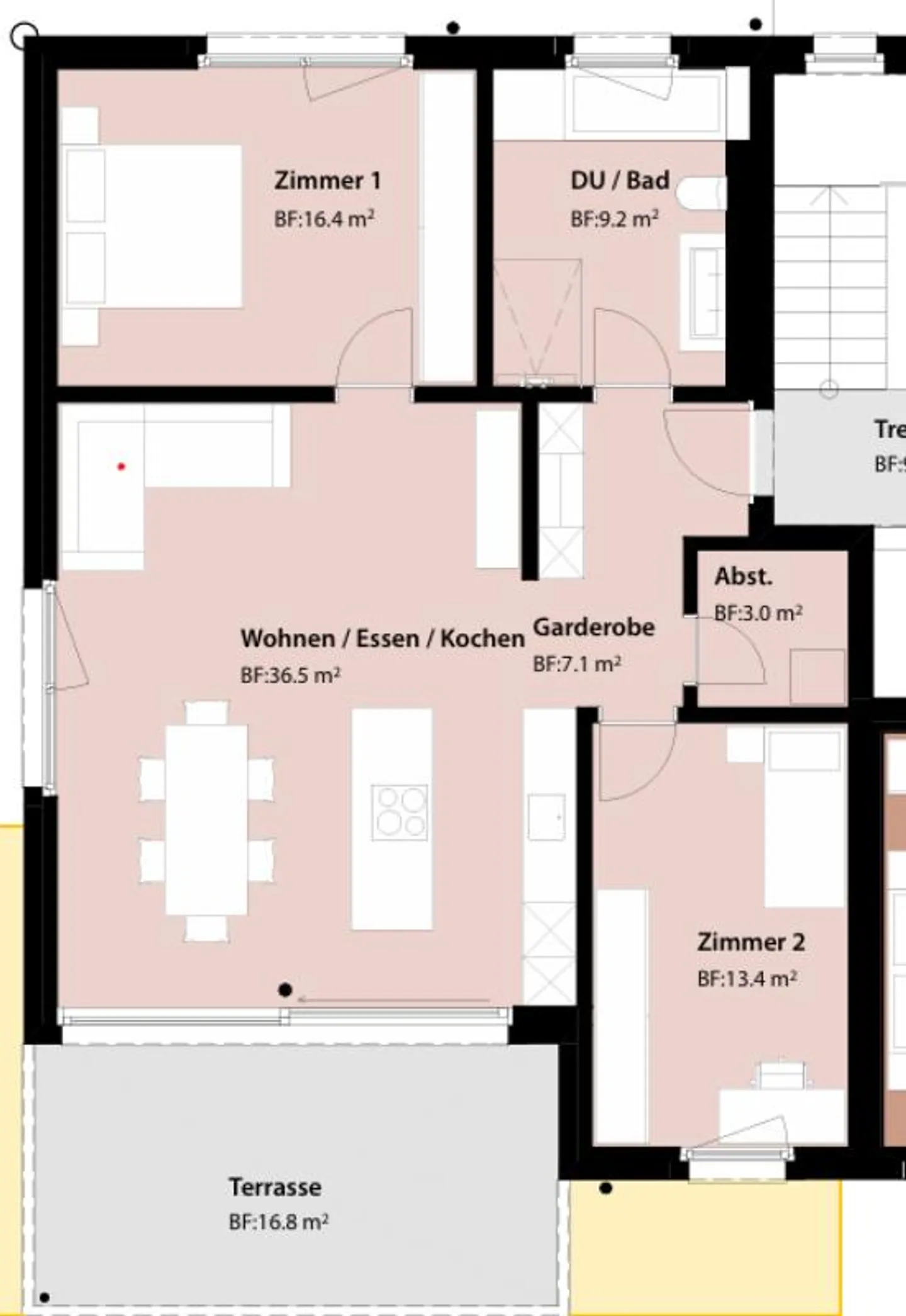 Modernes Apartment in Plonserfeld - Foto 9 von 10