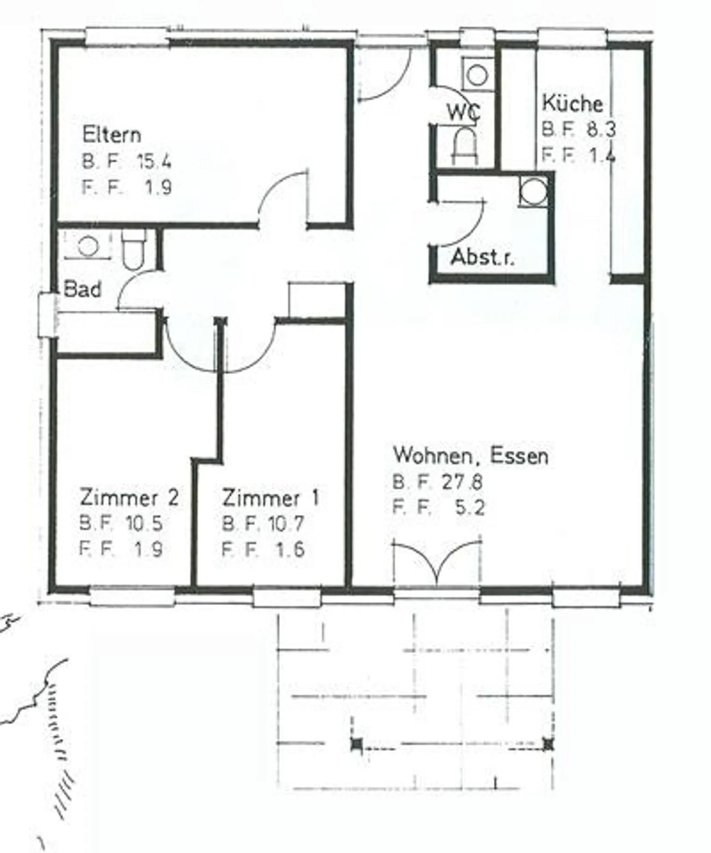 Charmante Gartenwohnung nahe Limmat - Foto 6 von 6