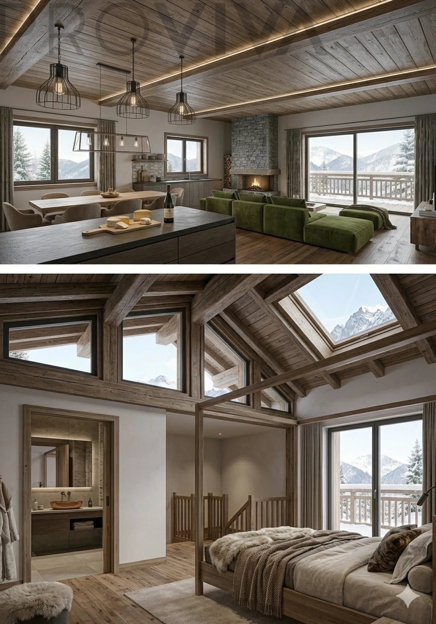 Casa B Choëx - Chalet di nuova costruzione con terrazza e flessibilità - Foto 3 di 6