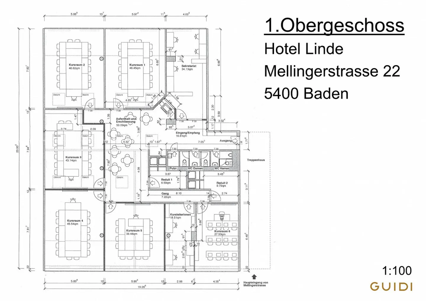 Bien commercial avec des options d'aménagement flexibles au cœur de Baden - Photo 12 sur 12