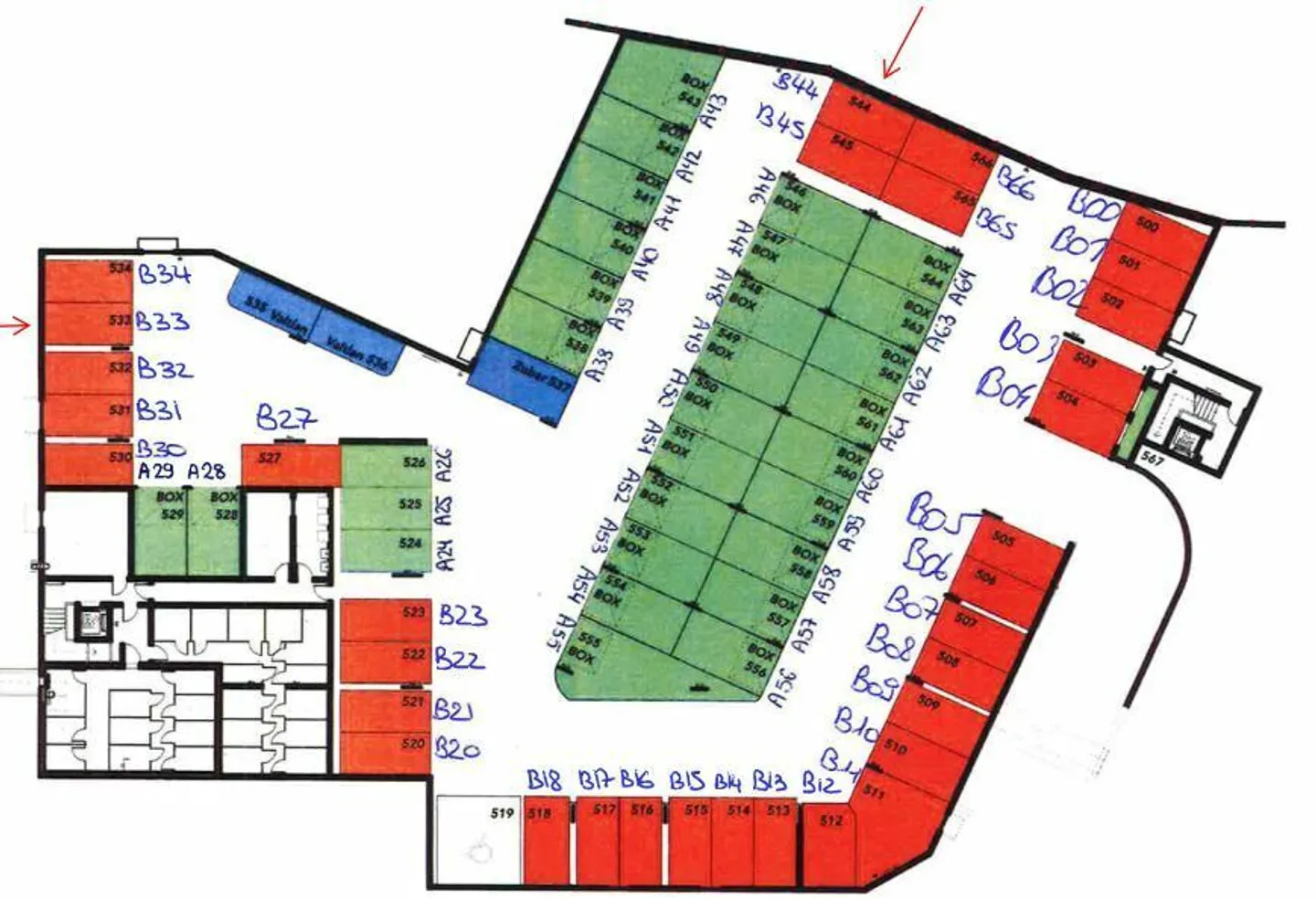 Indoor parking spaces for rent - Photo 3 of 5