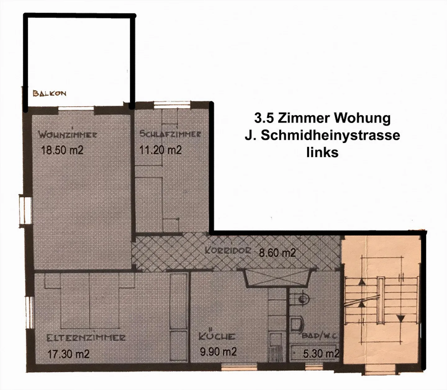 Sunny, bright 3.5 room apartment with unobstructed view - Photo 16 of 16