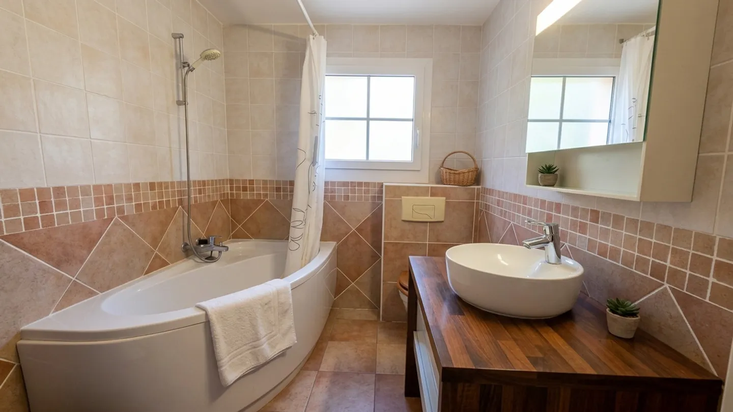 4.5 Room Apartment with Large Terrace and Unobstructed View Port-Valais - Photo 8 of 14