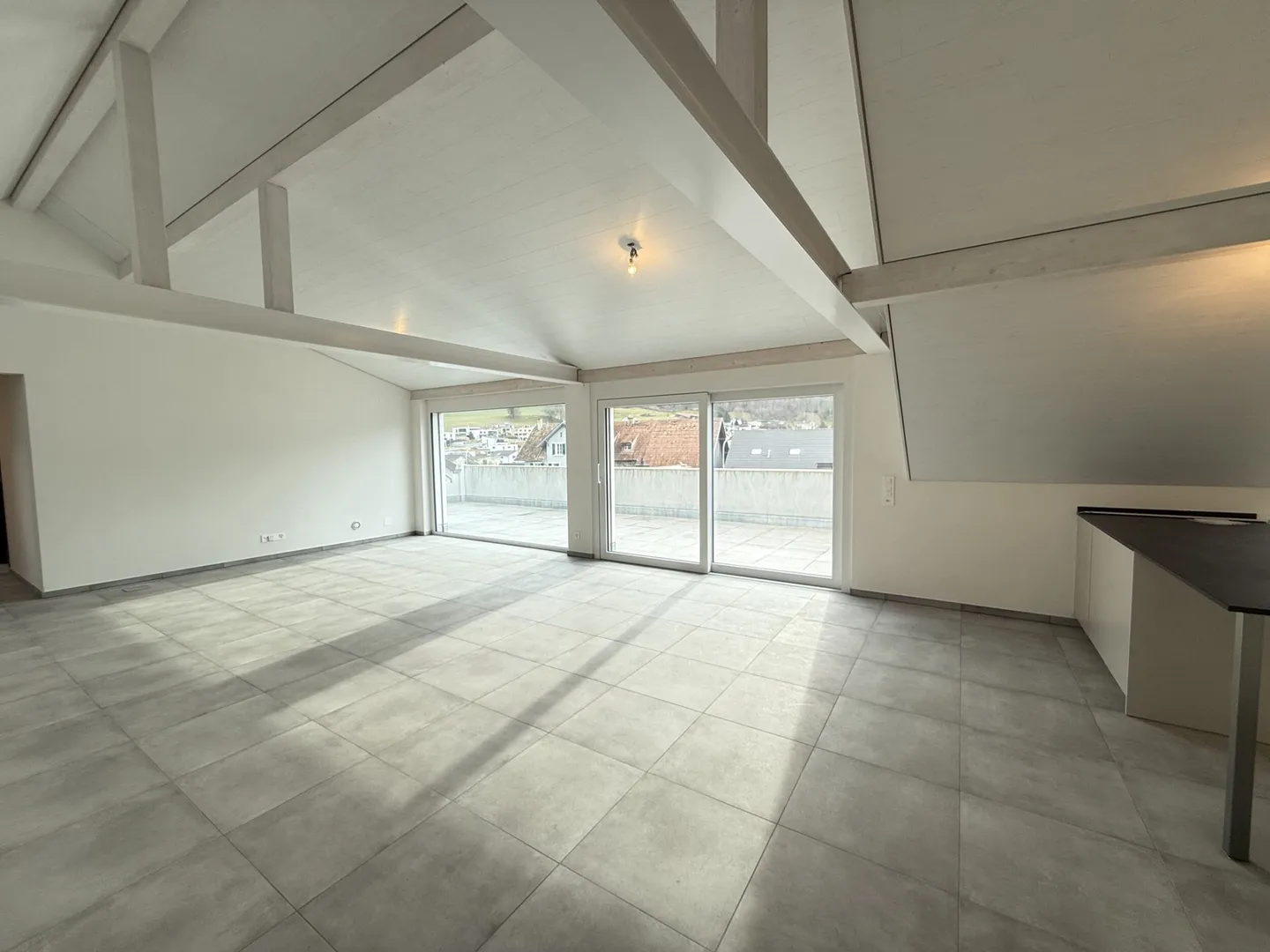 Modern Attic with Terrace View - Photo 10 of 13