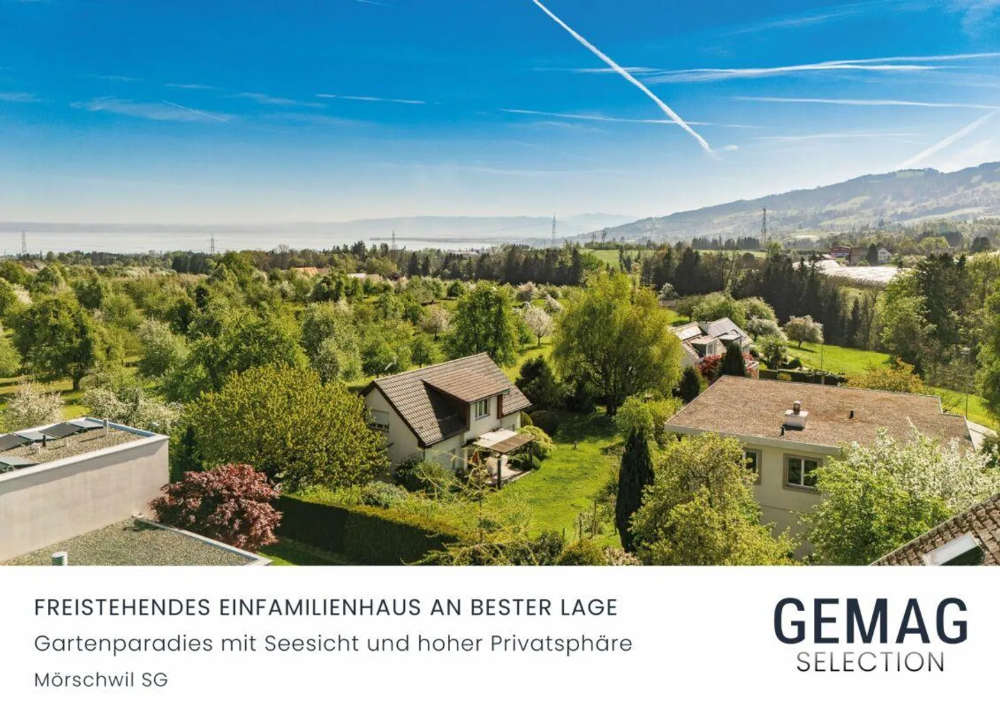Casa unifamiliare indipendente in posizione privilegiata - Paradiso del giardino con vista sul lago e alta privacy - Foto 1 di 8