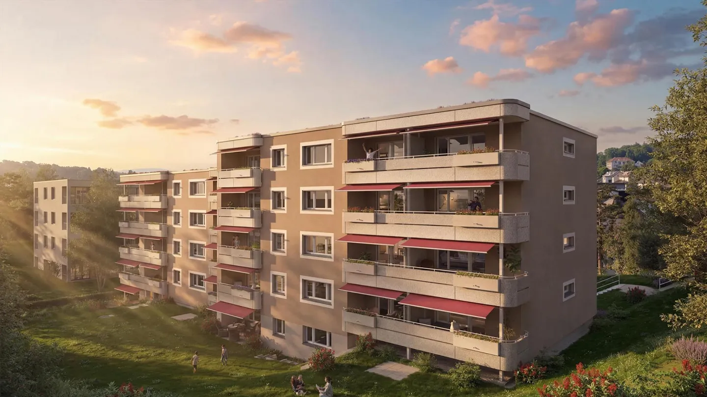 Appartamento 4.5 stanze a Oberwil - Vivere in città, vivere naturalmente - Foto 9 di 9