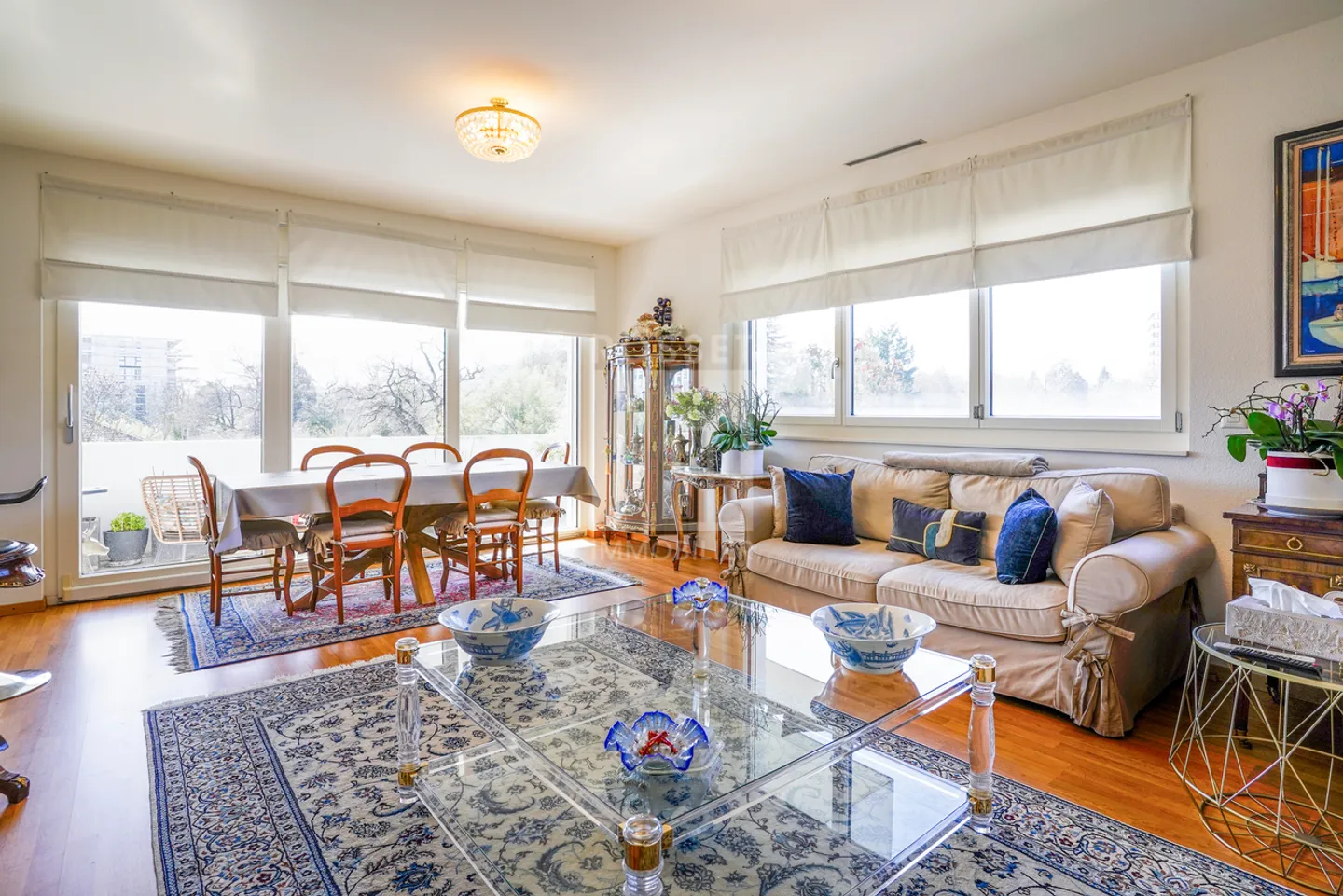 Exklusiv: 5.5-Zimmer-Wohnung in Les Charmilles - Foto 1 von 8