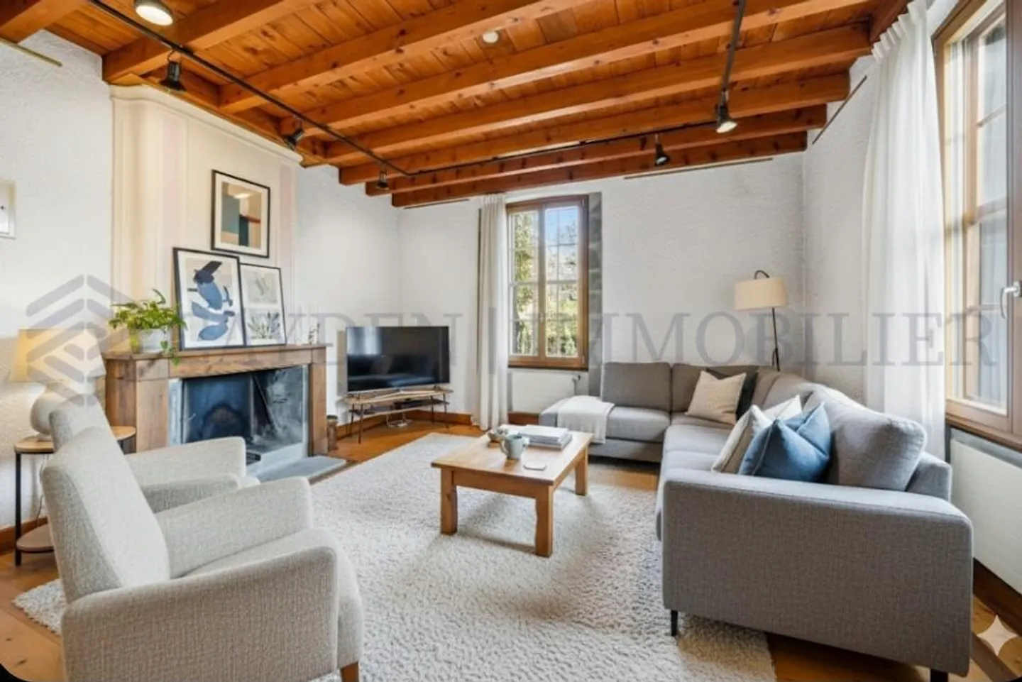 Magnificent Character House in the Heart of the Village of Cartigny - Photo 2 of 12