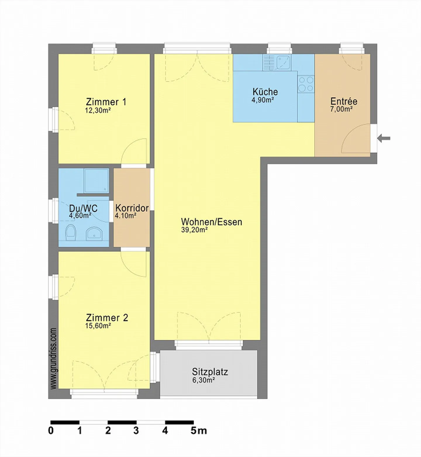 Appartement moderne avec balcon - Photo 12 sur 12