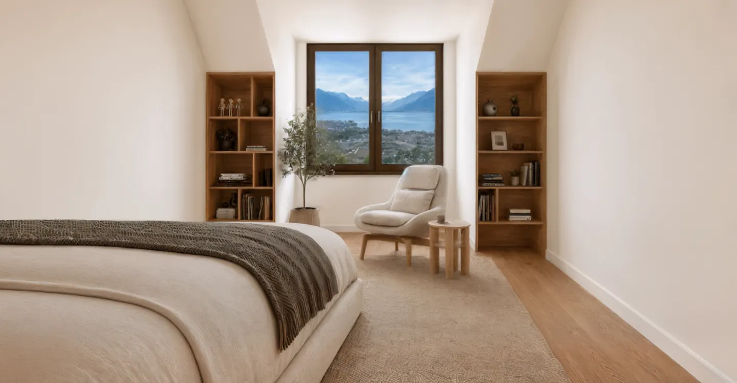 Appartement de Luxe avec Vue sur le Lac - Photo 10 sur 11