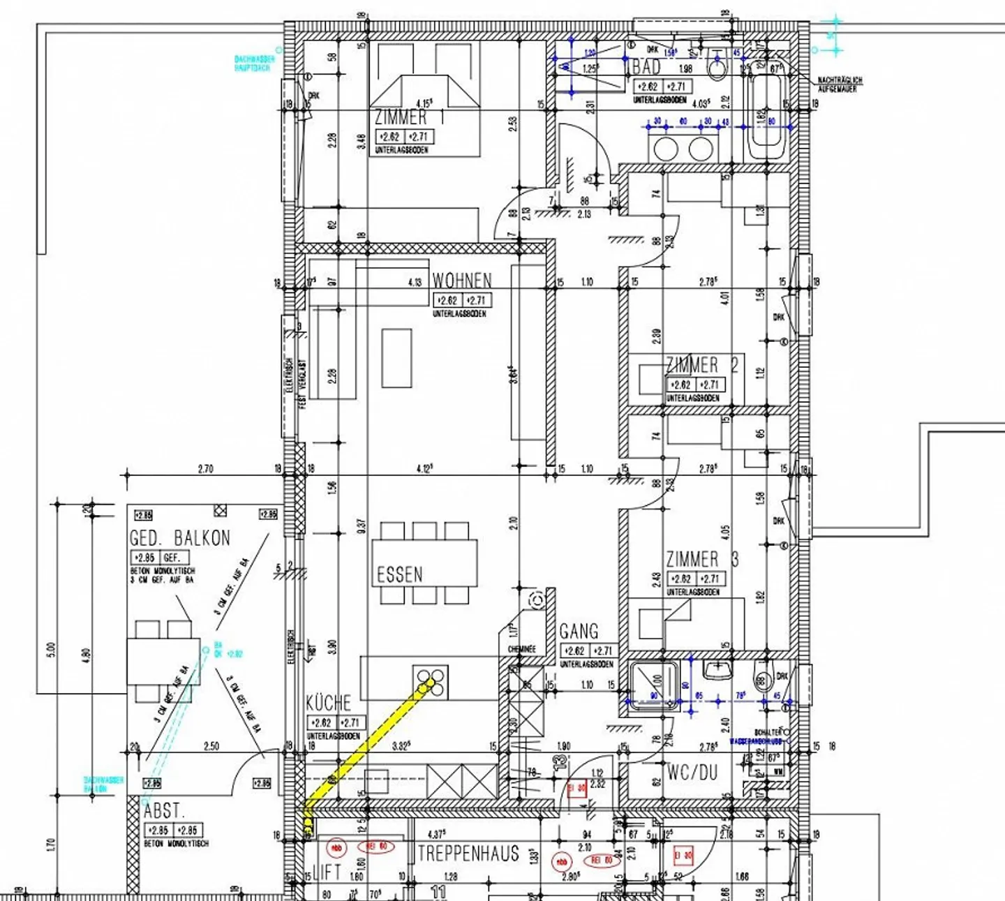 Spacious 4.5-room apartment with balcony in a quiet location - Photo 22 of 24