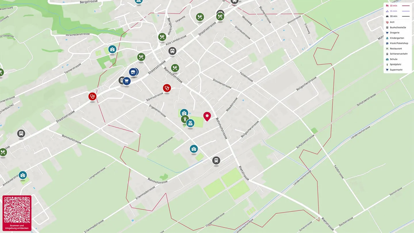 Spacious 4.5-room apartment with balcony in a quiet location - Photo 23 of 24