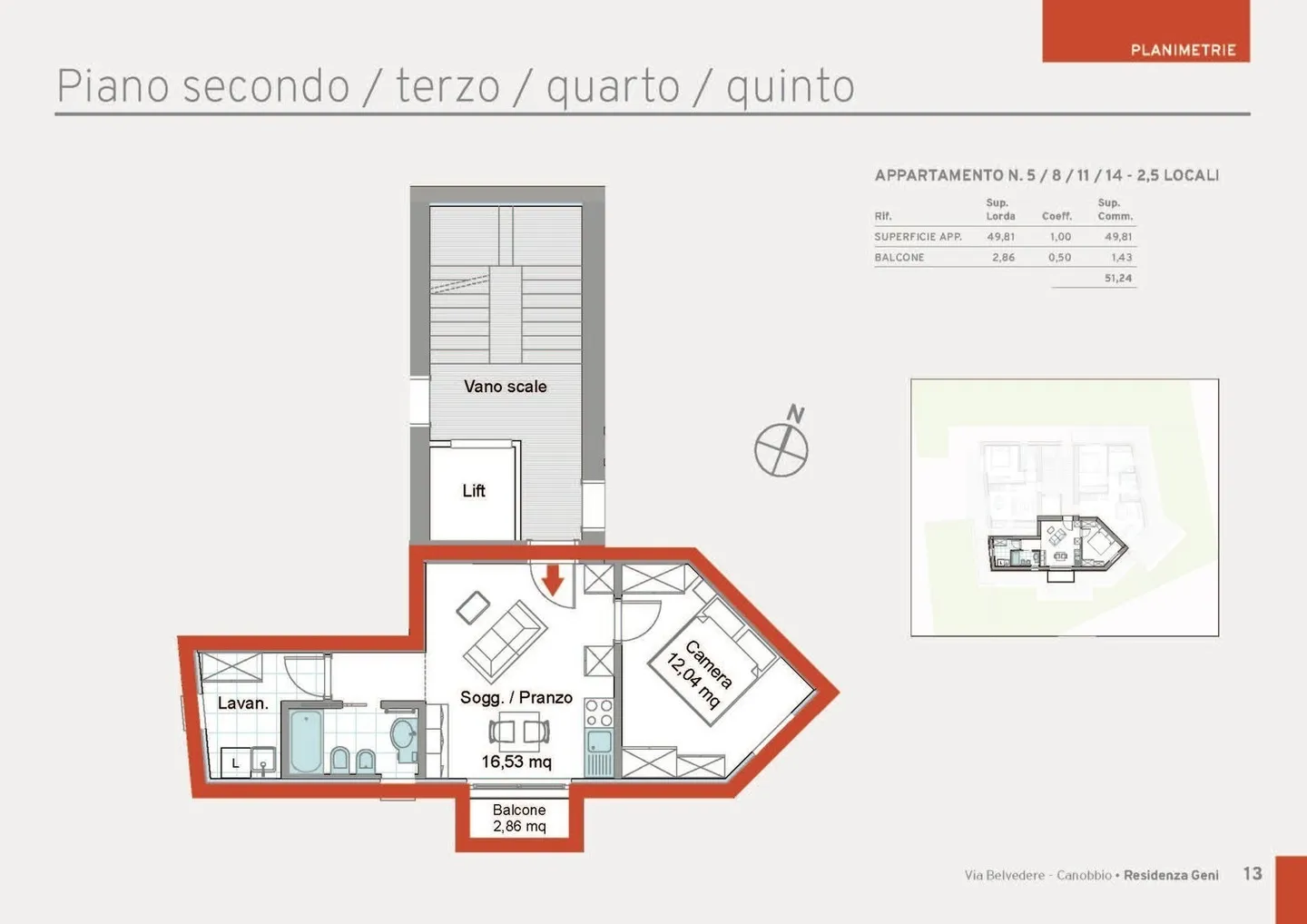 Apartments in Canobbio - Photo 9 of 10
