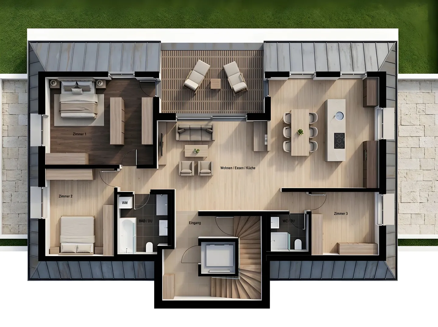 LA COURONNE DE LA MAISON PREND FORME - PENTHOUSE EN CONSTRUCTION - Photo 14 sur 15