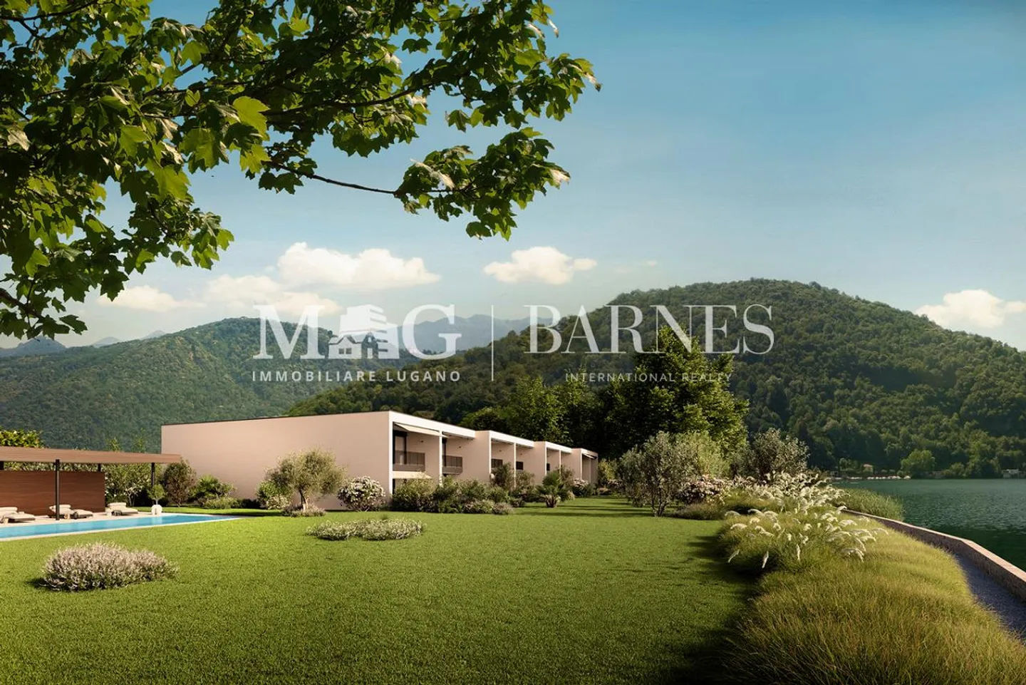 Villa en bord de lac avec jardin privé à Caslano - Photo 1 sur 13