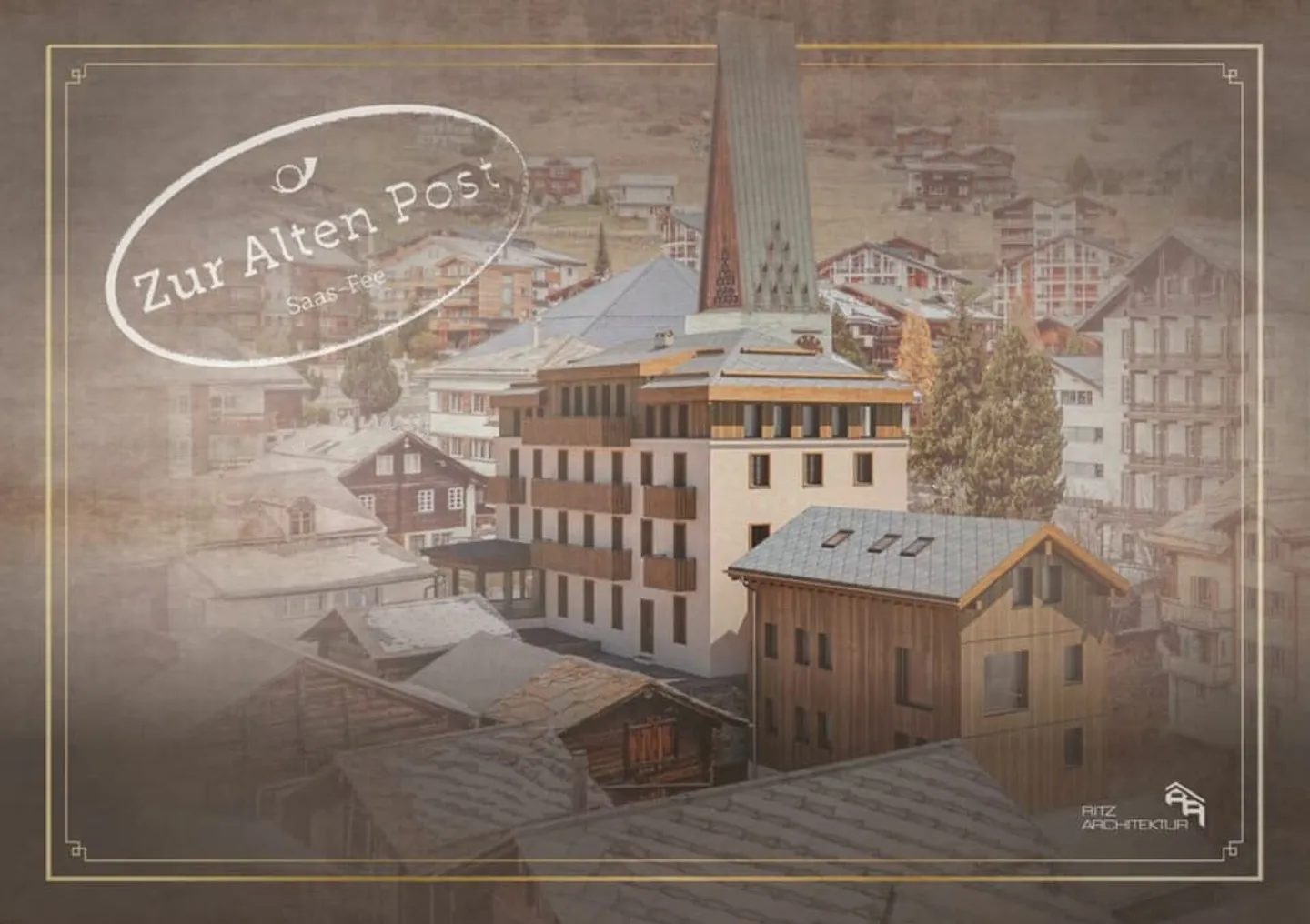 La Vieille Poste près de l'Église dans le Centre du Village - Photo 1 sur 3