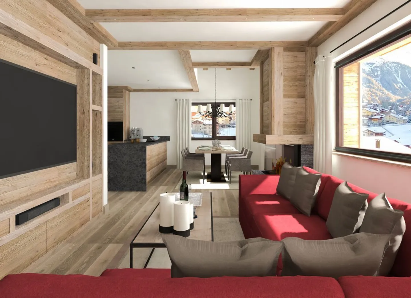 Appartamento di 5,5 stanze Maisonette all'ultimo piano della Casa Madrisa Alpenblick - Foto 6 di 13